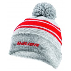 Bauer / New Era® TEAM STRIPE POM POM - HGR/RED - RED
